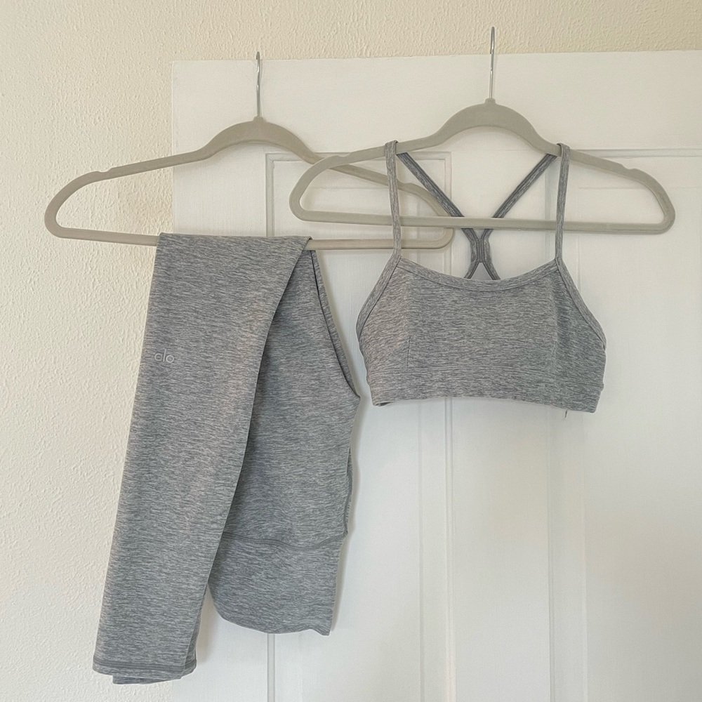 Alo | Air Soft | Gray XS set